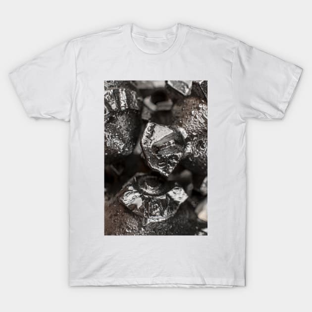 Metal Tricone Drill Bit T-Shirt by arc1